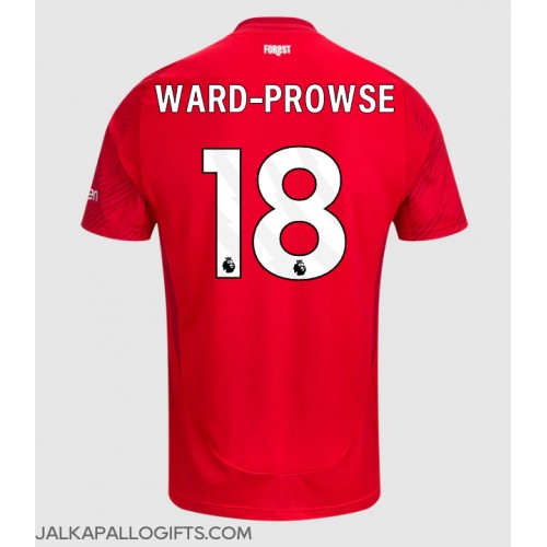 Nottingham Forest James Ward-Prowse #18 Kotipaita 2024-25 Lyhythihainen